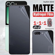 3in1 Matte Front Screen protectors For samsung galaxy z flip 7 SM-F766B F766B F766U F766U1 FE 7fe 5G