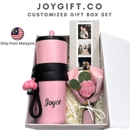 Customized Set Tumbler with Photo Print | Polaroid Printing Service| Birthday Farewell Anniversary V