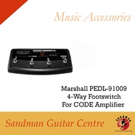 Marshall PEDL-91009 4-Way Footswitch For CODE Guitar Amplifier