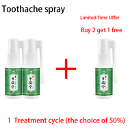 Toothache Spray Herbal Antibacterial Spray 20ml Pain Sprays Relief Teeth Worms Cavities Pain Oral ca