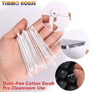 [Timmo House]25Pcs Cotton Swabs For AirPods Earphone Phone Charging Port Case For Apple Airpods Disposable Stick Cleaning Tool