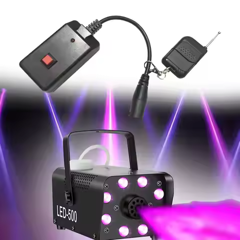 Fog Smoke Machine Part Remote Replacement Part Wired Fog Timer Remote for 400W 900W 1500W Smoke Fog 