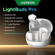 UGREEN LightBuds Pro Bluetooth 6.0 Al Wind Noise Reduction HiRes & LDAC Certified 35H Long Playtime 