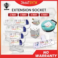 [SIRIM] Extension Socket 1.8M / 9.1M Extension Wire Multiple Plug Adaptor