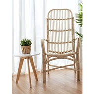 Indo Highback Patio Chair - Natural/Walnut/Honey