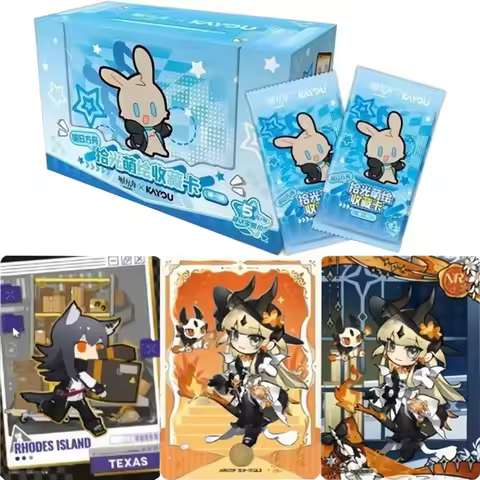 KAYOU Genuine Arknights Shiguang Menghui Aeries Q Version Trading Collectible Card Game Peripheral A