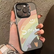 OPPO A36 Cartoon Smiley Rainbow Case Shockproof A16K/A16E A38/A18 A3S/A12E A5/A5X A3X/A3 A53/A55 A57