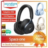 Soundcore Space One Bluetooth 5.3 ANC Headphones 40H ANC Playtime, App Control LDAC Hi-Res