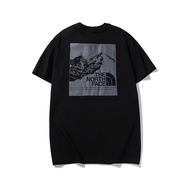 Top Choices Trendy Printed T-Shirts Ready Stock THE NORTH FACE T shirt O-Neck Short Sleeve TNF Outdo
