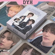 DYH 50pcs/box TXT Beomgyu Laser LOMO Photocards Album KPOP Postcard