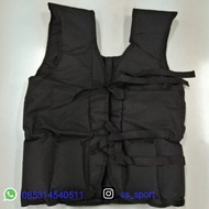 rompi pemberat badan weighted vest bending 6kg
