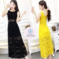 Woman Dress Evening Dress Lace Dress Dinner Dress Maxi Dress Elegant Sexy