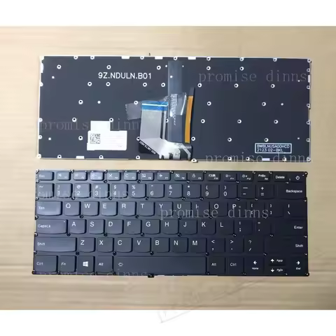 M US Keyboard for Lenovo 720-14 V720-14 V720-14IKB V720-14-ISE Black With Backlit