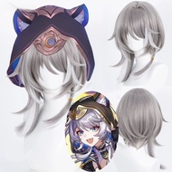 Honkai: Star Rail Cipher Cosplay Hair Wig Cat Simulation Scalp with Hairnet Cosplay