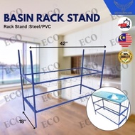 Sinki Dapur PVC Basin Rack Stand/Sink Stand/Sinki Kaki/Rak Dapur星盆架