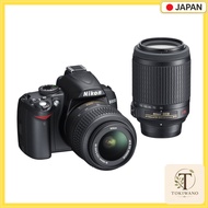 Nikon D3000 Digital SLR Camera Double Zoom Kit D3000WZ Black