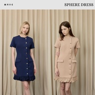 MAVE Dress Sphere Model Color BEIGE NAVY