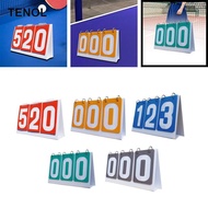 TENOL Score Counter Multi-Sport Scoreboard Portable Scoreboard for Badminton Football