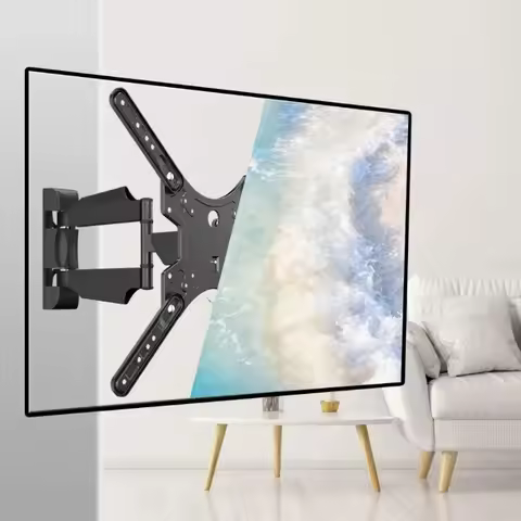 Universal Full Motion Corner TV Bracket Wall Mount 26-42 Inch LED/LCD Monitor Holder Swivel Tilts Ad