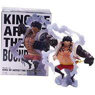 One Piece Action Figure Monkey D Luffy Gear 4 Luffy Fighting Form Bounce Vinyl Figurine