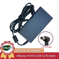 Original ​A17-120P1A Chicony 19.5V 6.15A 120W OEM AC Adapter Charger For Thunderobot 911-S5A/S5TA M5