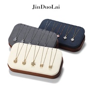 Jinduolai Solid Wood Necklace Display Stand Jewelry Display Props Jewelry Display Stand Counter Jewe