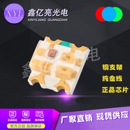 0603 Jingga-Putih Dwi Warna 1615 Jingga-Putih 0603 SMD LED 1615 Jingga-Putih Cahaya SMD Diod Pemanca