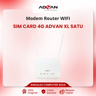 MODEM ROUTER WIFI 4G SIM CARD ADVAN XL SATU FREE UNLIMITED 100GB
