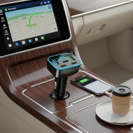 66W 5-Port Car Adapter: 2 USB & 3 Type-C Ports, PD/QC3.0 Rapid Charging  Pengecas Kereta 5-Port 66W: