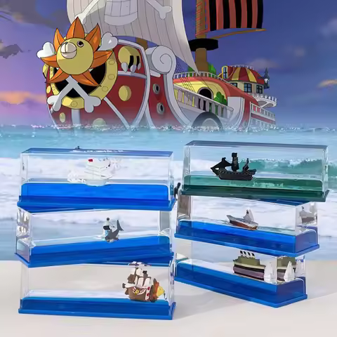 Thousand Sunny Floating Ship Fluid Liquid Barcos One Piece Floating Barcos Going Merry Boat House De