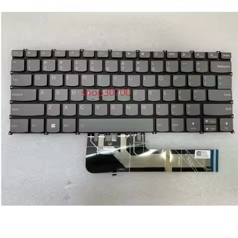 For new original, Lenovo IdeaPad Flex 5-14ARE05 5-14IIL05 US keyboard, backlit keyboard SN20W85248