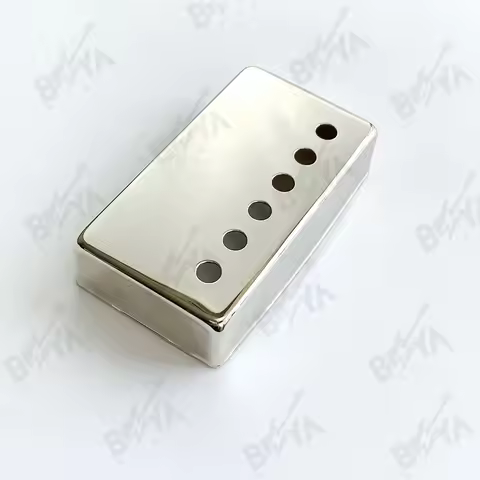 49.2mm 50mm 52mm Nickel Silver Humbucker LP Guitar Pickup Cover for Dual Coil Pickup kit Parts