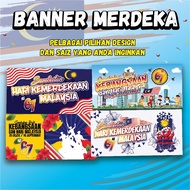 READY DESIGN BANNER MERDEKA BANNER HIASAN MERDEKA WITH EYELET & ROPE