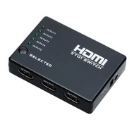 HDMI切換器五切一 帶遙控 智能HDMI切換器 5進1出 HDMI 5切1