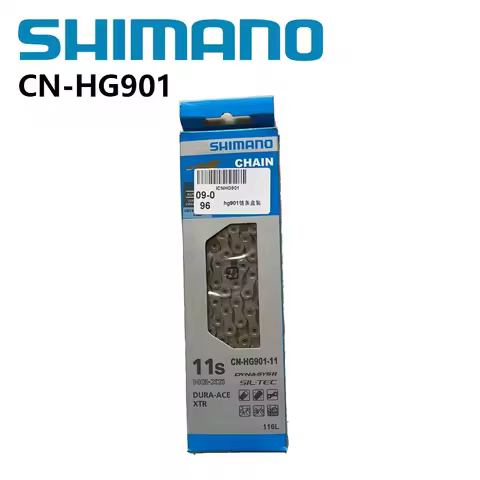 SHIMANO Dura Ace XTR CN-HG901 11S Speed Chain 116L Without Quick Link HG901 Chain for M9000 6800 580