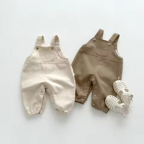 Baby Overalls Winter Autumn Baby Jumpsuit Baby Clothes 0-3 Years Old