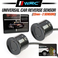 Car Parking Reverse Sensor 2 Eyes (Black) (22mm)