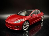【收藏模人】原廠精品 Tesla Model 3 特斯拉 毛豆3 黑色 電動車 1:18 1/18