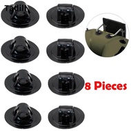 Tadill 2x 4x Inflatable  Engine Mount Hook Clamp Buckle Clip Motor Mounting Holder