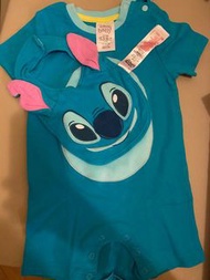Disney baby 迪士尼 史迪仔 連身衣 stitch rompers