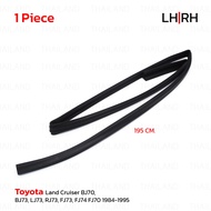 Glass Groove Rubber Felt Black For Toyota Land Cruiser BJ70 BJ73 LJ73 RJ73 FJ73 FJ74 FJ70 Year 1984-