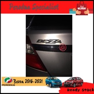 Perodua Bezza 2016-2021 Mat Black Worlding Logo