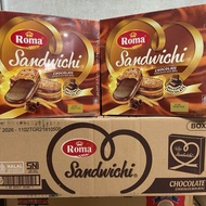 ROMA SANDWICH CHOCOLATE BONBON AND LEMON CRACKERS roma sandwich roma sandwich roma chocolate roma le