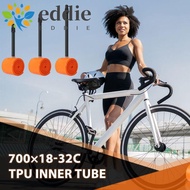 EDIEJ Bicycle Inner Tube, Ultralight French Valve Ultra Light Inner Tube, Portable TPU Anti-ageing 7
