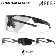 Edge Eyewear - Phantom Rescue Safety Glasses แว่นตาทหาร ANSI Z87.1+ แว่นนิรภัย กันแดด ป้องกันสะเก็ด