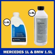 BMW coolant 1.5L Mercedes Benz 1L Coolant Blue Radiator 100% Original Anti-Freeze