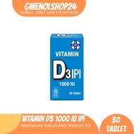 IPI Vitamin D3 1000 IU Contents 30 tablet