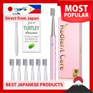 【Direct From Japan】JTF Sonic Electric Toothbrush with 6 Replacement Brush Tips and Tongue Cleaner, 3