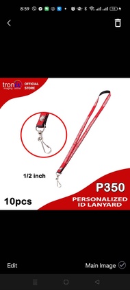 Tronix Personalized Poly Lanyard - Customized 1/2 3/4 or 1-inch Lace with Side Release and G-hook - 