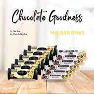 Chocotainer Choc Nut and Oat Chocolate Bar Healthy